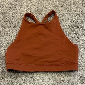 Lululemon Rust Sports Bra